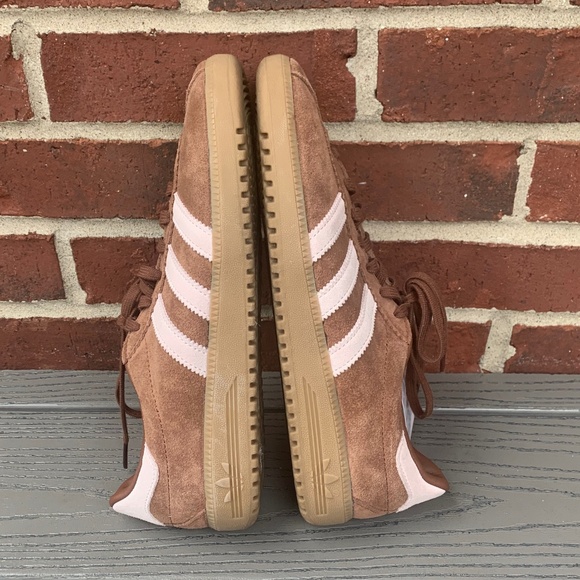 adidas Originals Brown Suede Sneakers - Picture 7 of 12